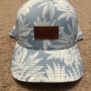 Travis Mathew Blue Leaf SnapBack Cap - BRAND NEW
